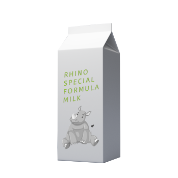 Rhino Orphan formula milk